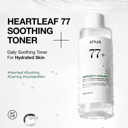 Anua Heartleaf 77 Toner packaging
