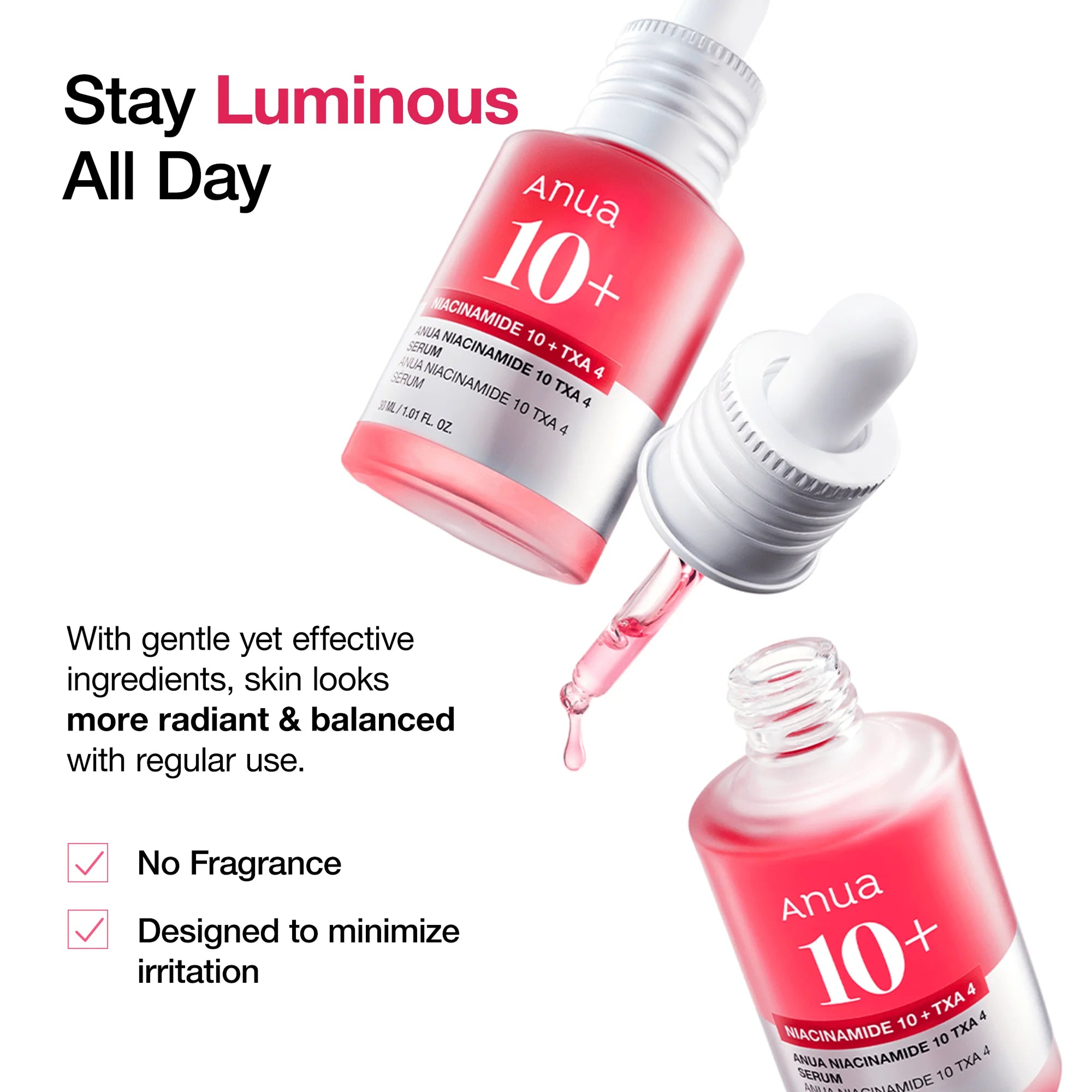 Anua Niacinamide TXA Serum benefits