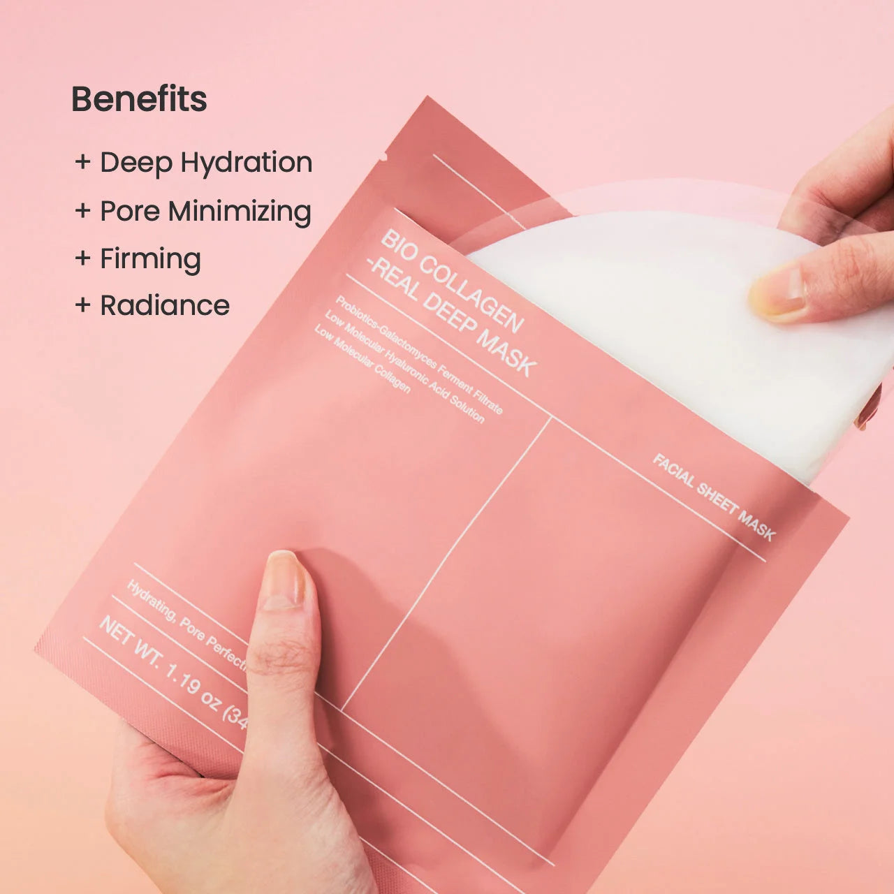 Biodance Bio-Collagen Mask application