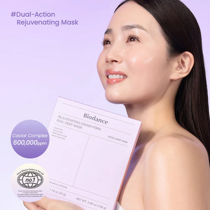 Biodance Caviar PDRN Mask benefits