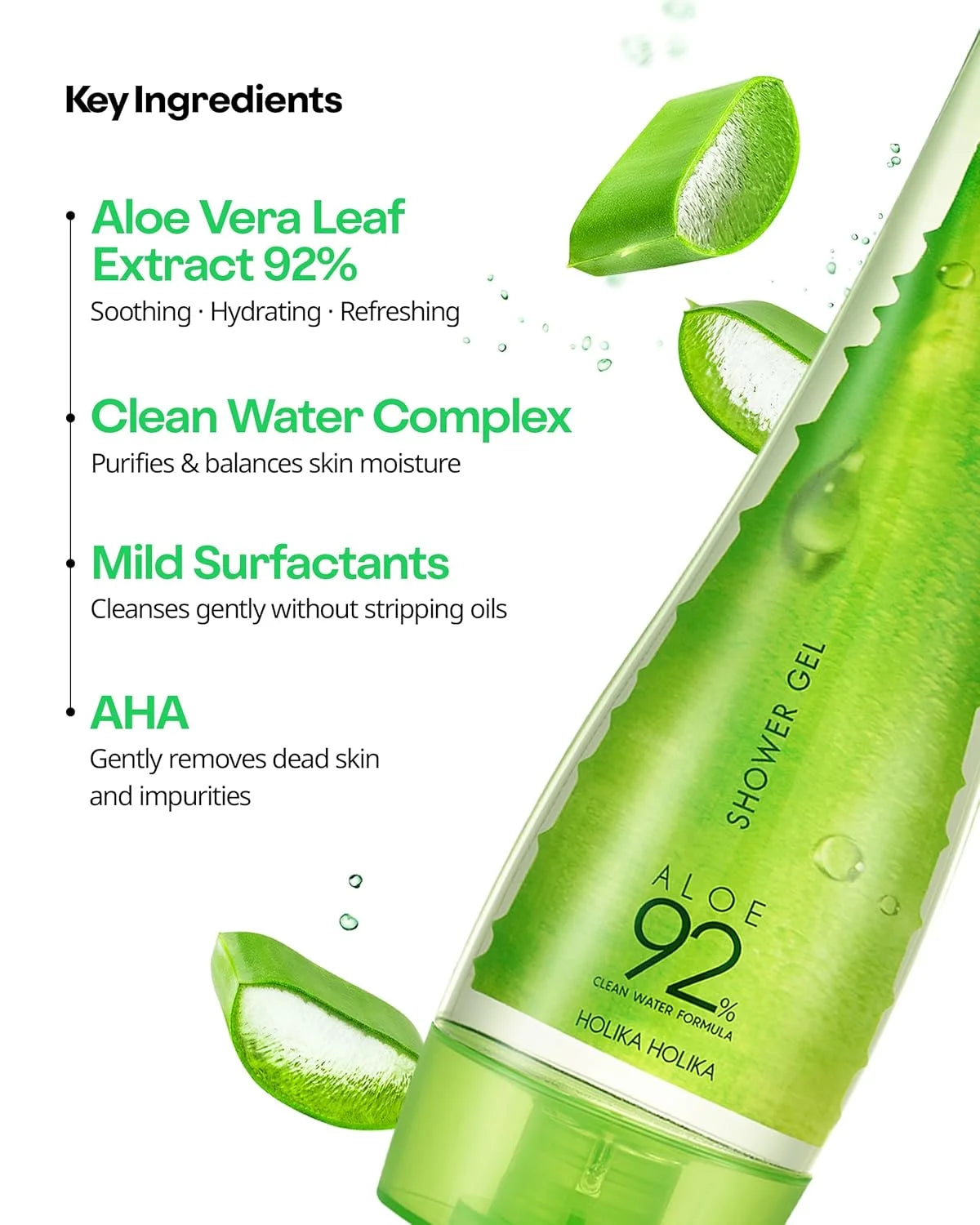 Holika Holika Aloe Shower Gel ingredients