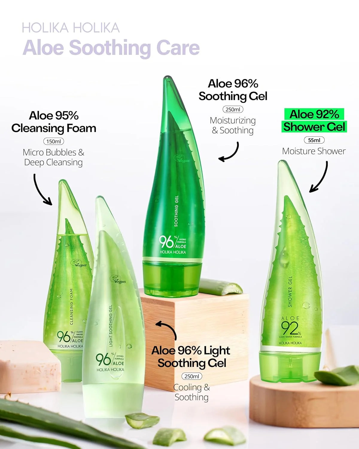 Holika Holika Aloe Shower Gel benefits