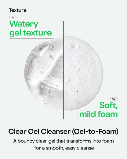 Holika Holika Aloe Cleansing Foam texture