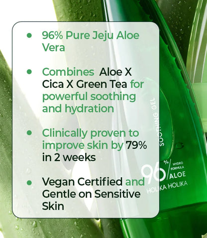 Holika Holika Aloe Hydro 96% benefits