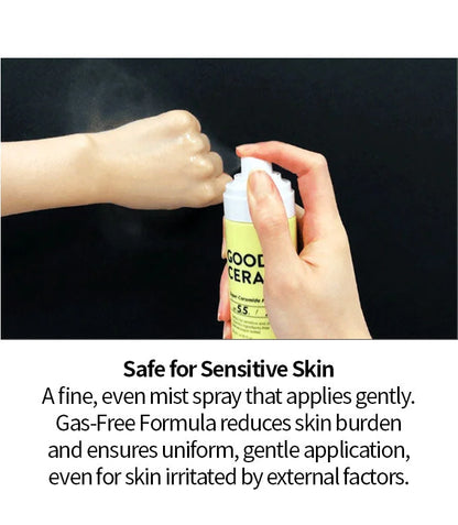 Holika Holika Good Cera Mist application