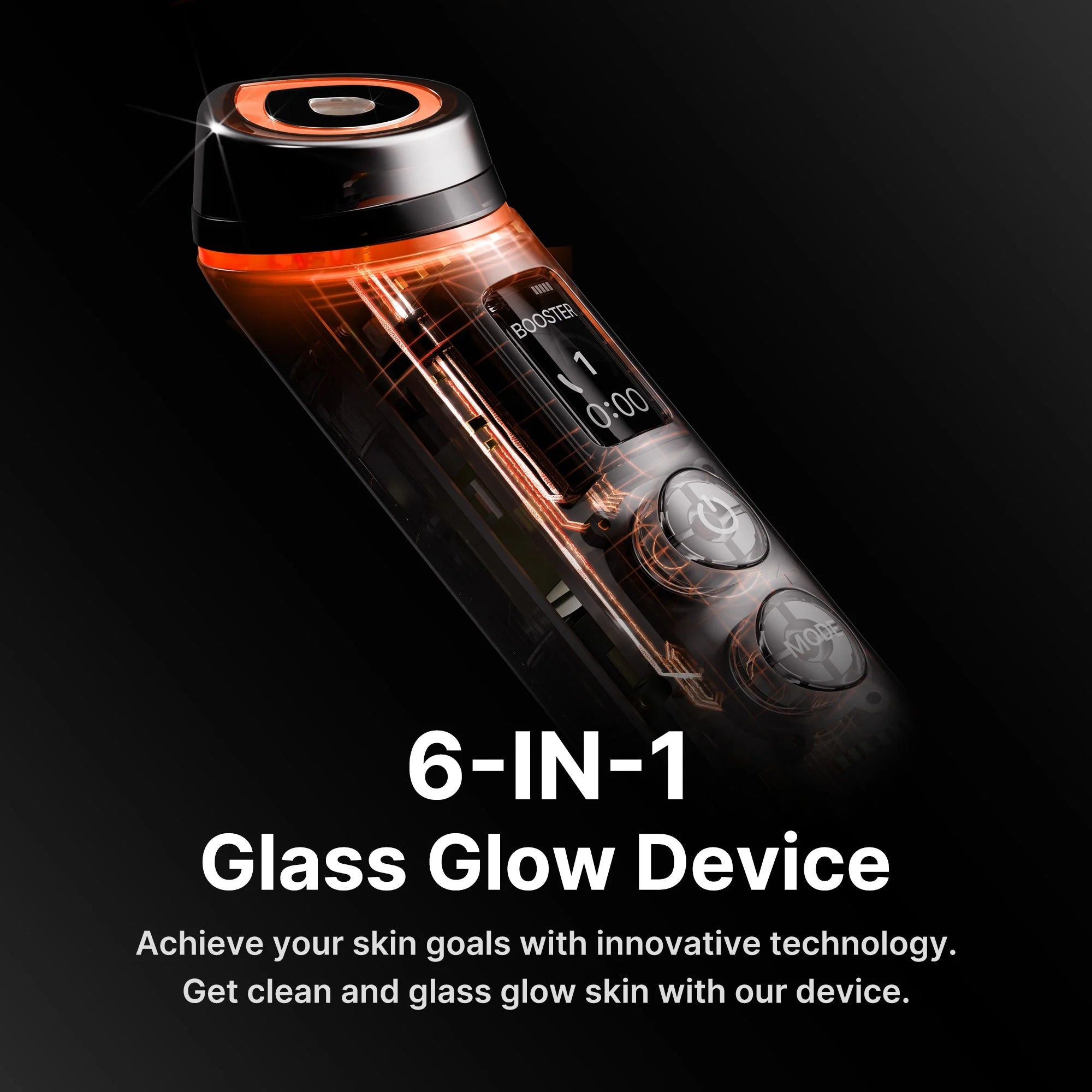 Medicube AGE-R Booster Pro LED therapy modes