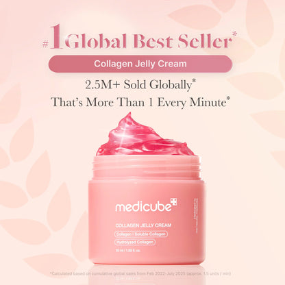 Medicube Collagen Niacinamide Jelly Cream texture detail
