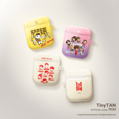 MIC Drop Face AirPods Case -TinyTAN- DynaMart