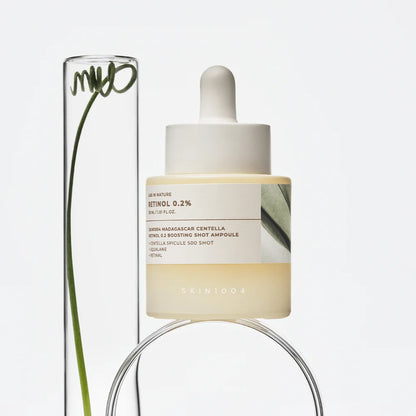 SKIN1004 Retinol 0.2 Boosting Shot Ampoule packaging