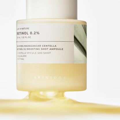 SKIN1004 Retinol 0.2 Boosting Shot Ampoule key ingredients
