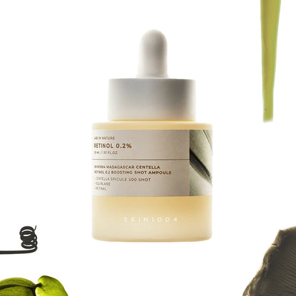 SKIN1004 Retinol 0.2 Boosting Shot Ampoule application steps