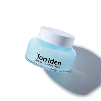 Torriden DIVE-IN Soothing Cream jar — Korean hyaluronic gel moisturizer